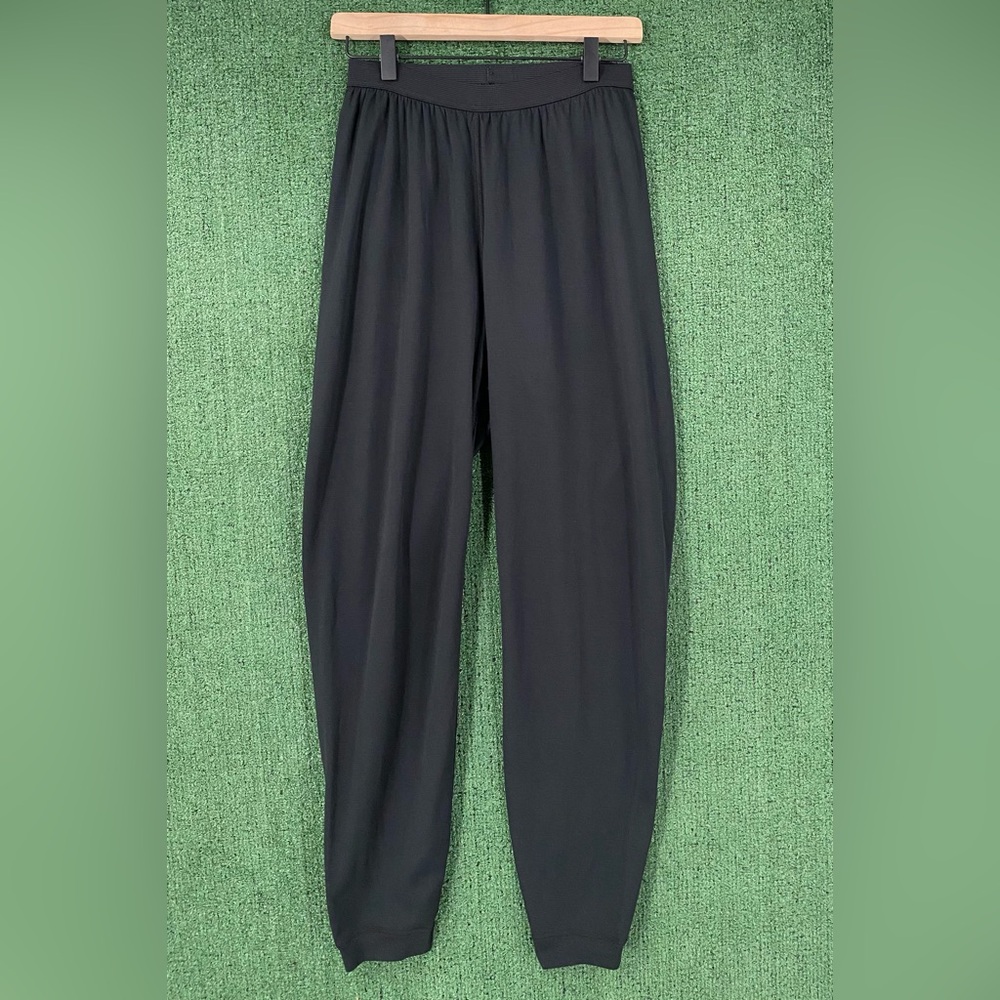 VTG 90s Patagonia Capilene Baselayer Long Johns Pant Black Womens Large USA Made